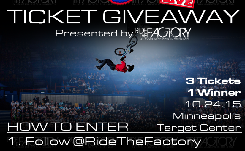Win Nitro Circus Live Tickets from The Factory! Minneapolis Target Center – October 24, 2015