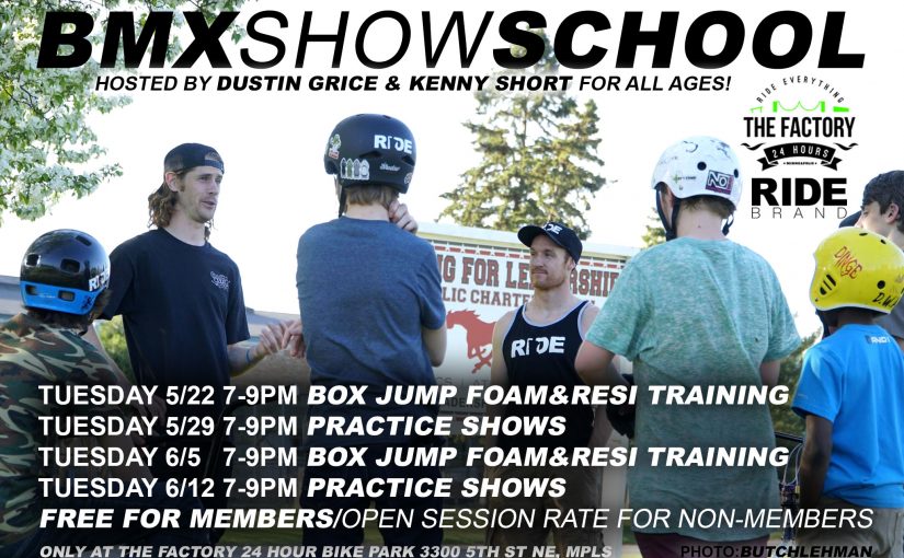 Introducing BMX Show School! Learn How to Travel The World & Perform with The Pros